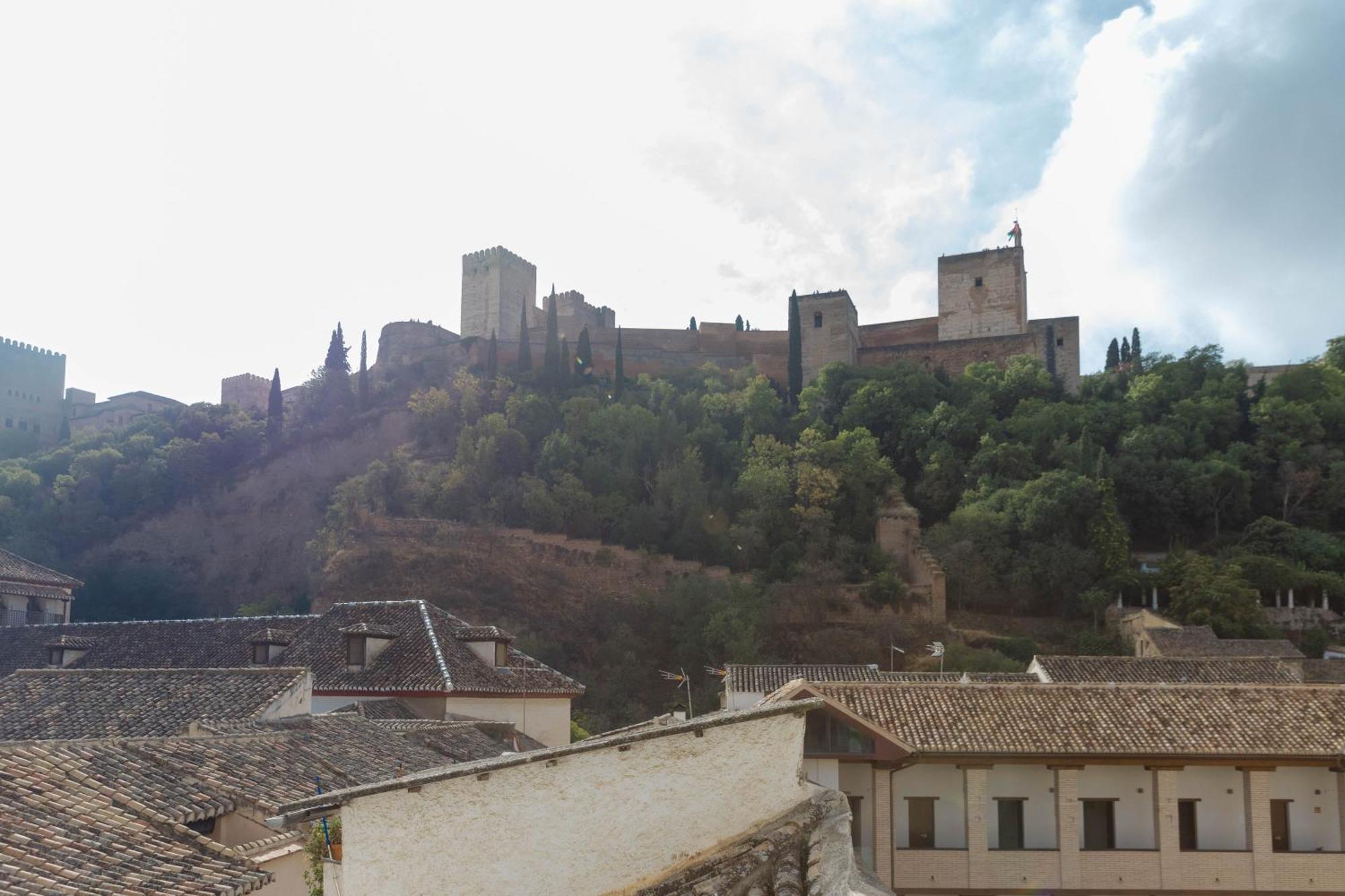 Apartamento Duplex Con Vista A La Alhambra Granada Exterior foto